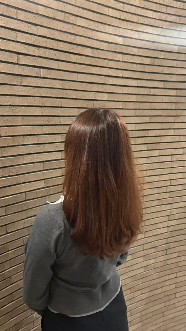 カラー ナック梅田店 毛利 愛リタッチカラー募集のヘアスタイル