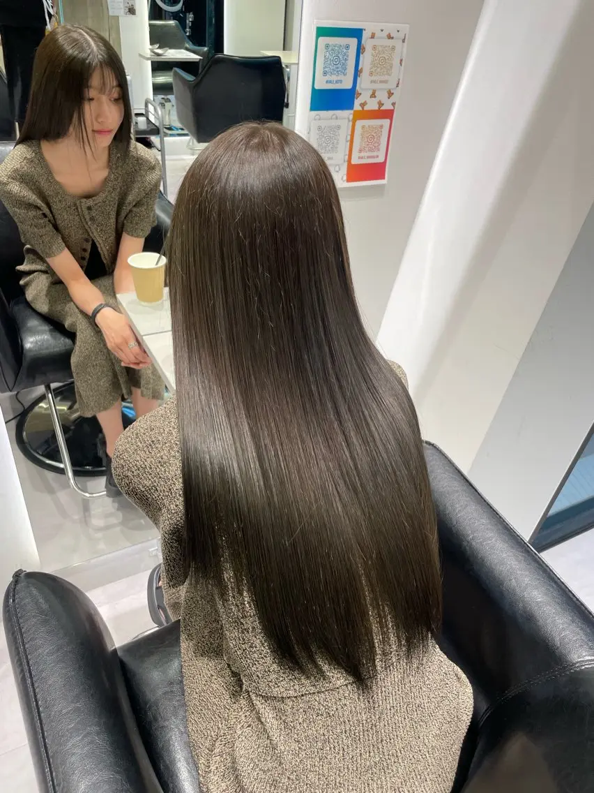セミロング ヘアカラー 寺島 圭人のヘアスタイル