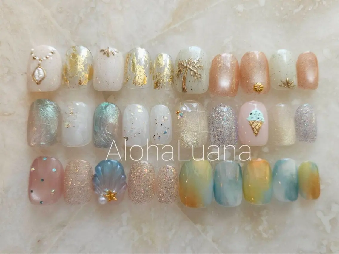 ネイル AlohaLuana MISATOのネイルデザイン