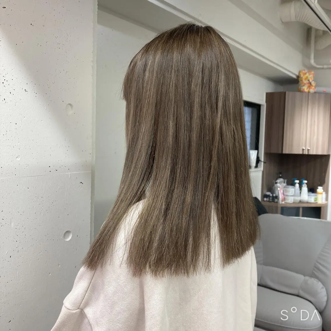 セミロング カラー ベージュカラー カット ヘアカラー 🦄💒💓齎藤 七海子🦄💒💓の眉毛・アイブロウイメージ