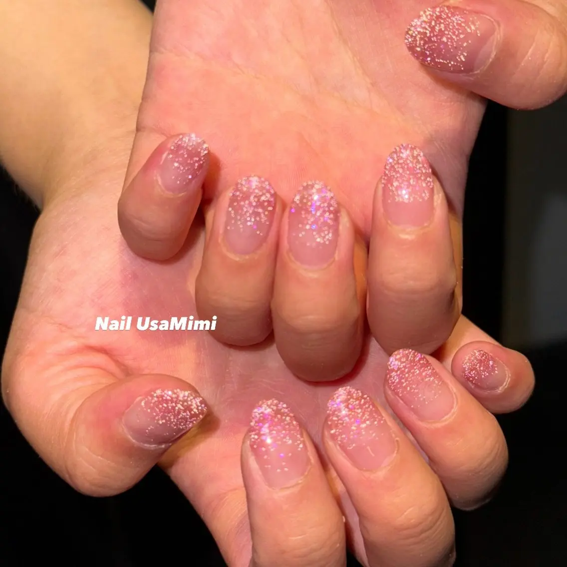 ネイル フラッシュネイル 本町ネイルNail UsaMimiのネイルデザイン