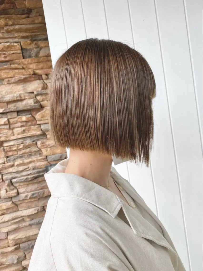 ショート 美髪✨艶髪✨髪質改善 カラー特化🌙鈴屋和のヘアスタイル