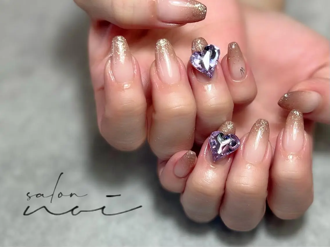 ネイル グラデーション ハンドネイル salon noiのネイルデザイン