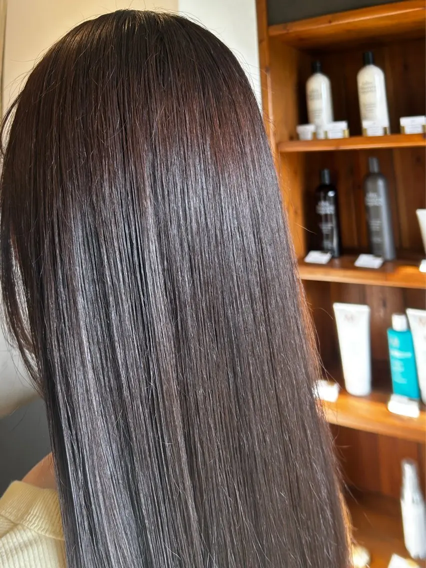 ロング カラー ブラウンカラー ナチュラルブラウン ヘアカラー 小林 沙都のヘアスタイル