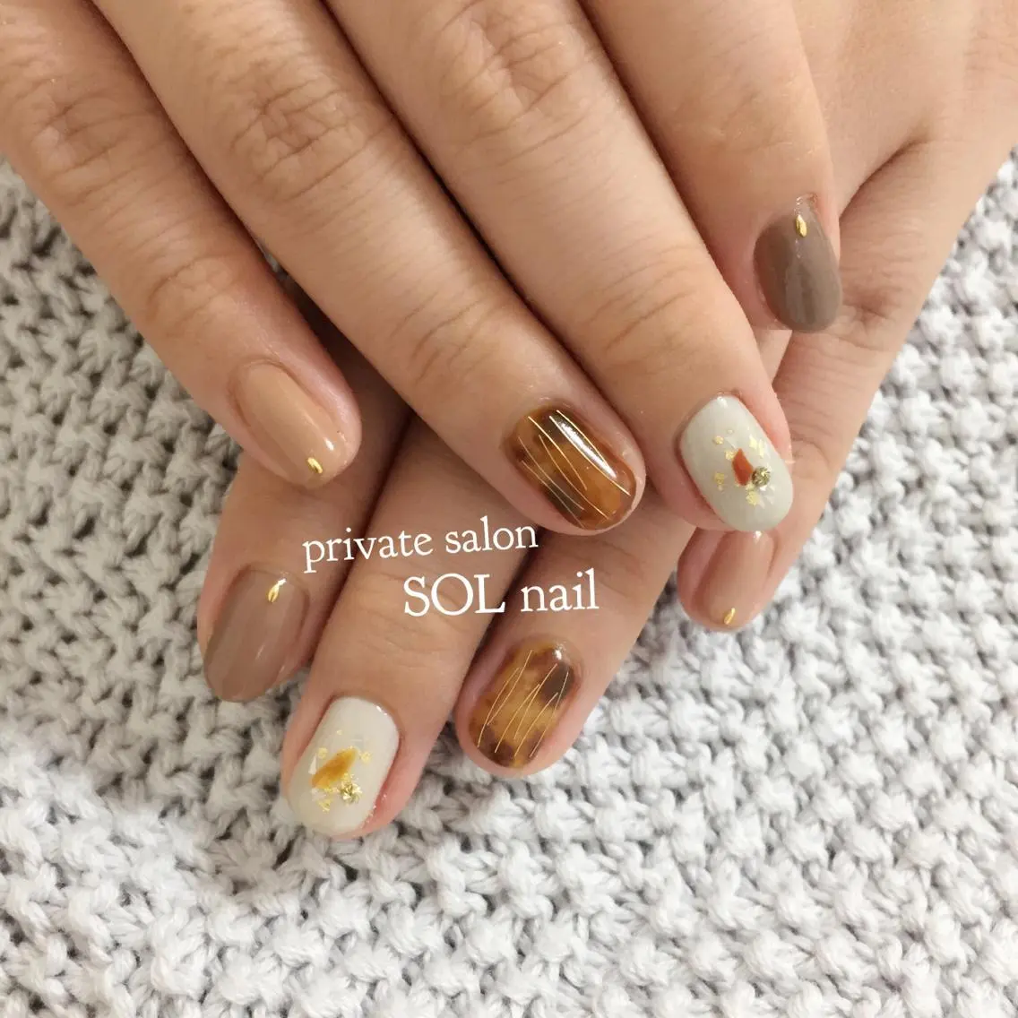 ネイル ハンドネイル SOL NAILのネイルデザイン