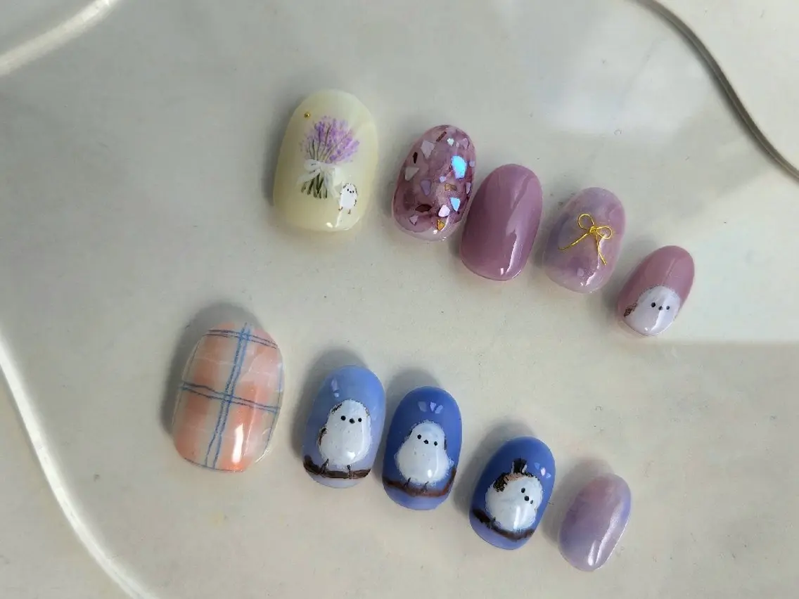 ネイル アートネイル ショートネイル専門 yurin nailのネイルデザイン
