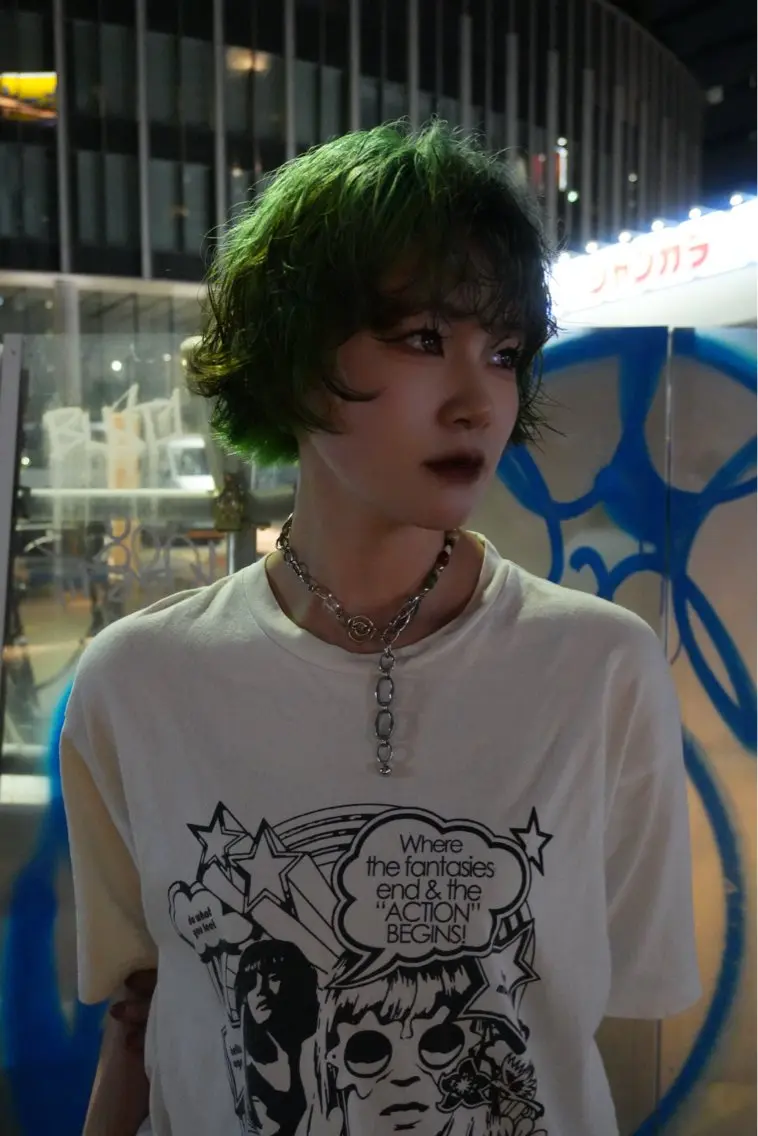 ショート ボブレイヤー ボブ レイヤーカット 髙橋 恵永のヘアスタイル