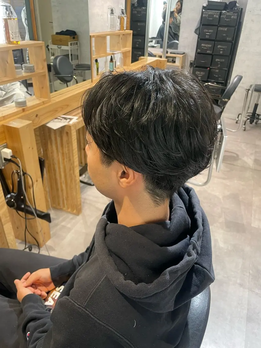 【💈期間限定💈】メンズカット＋パーマの写真