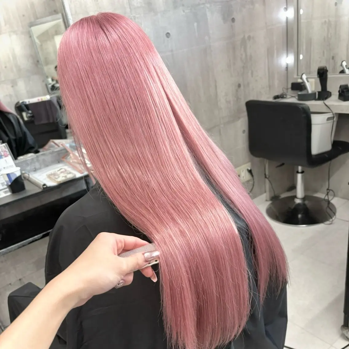【🌟ブリーチ無し🌟】カラー➕カット➕トリートメントの写真