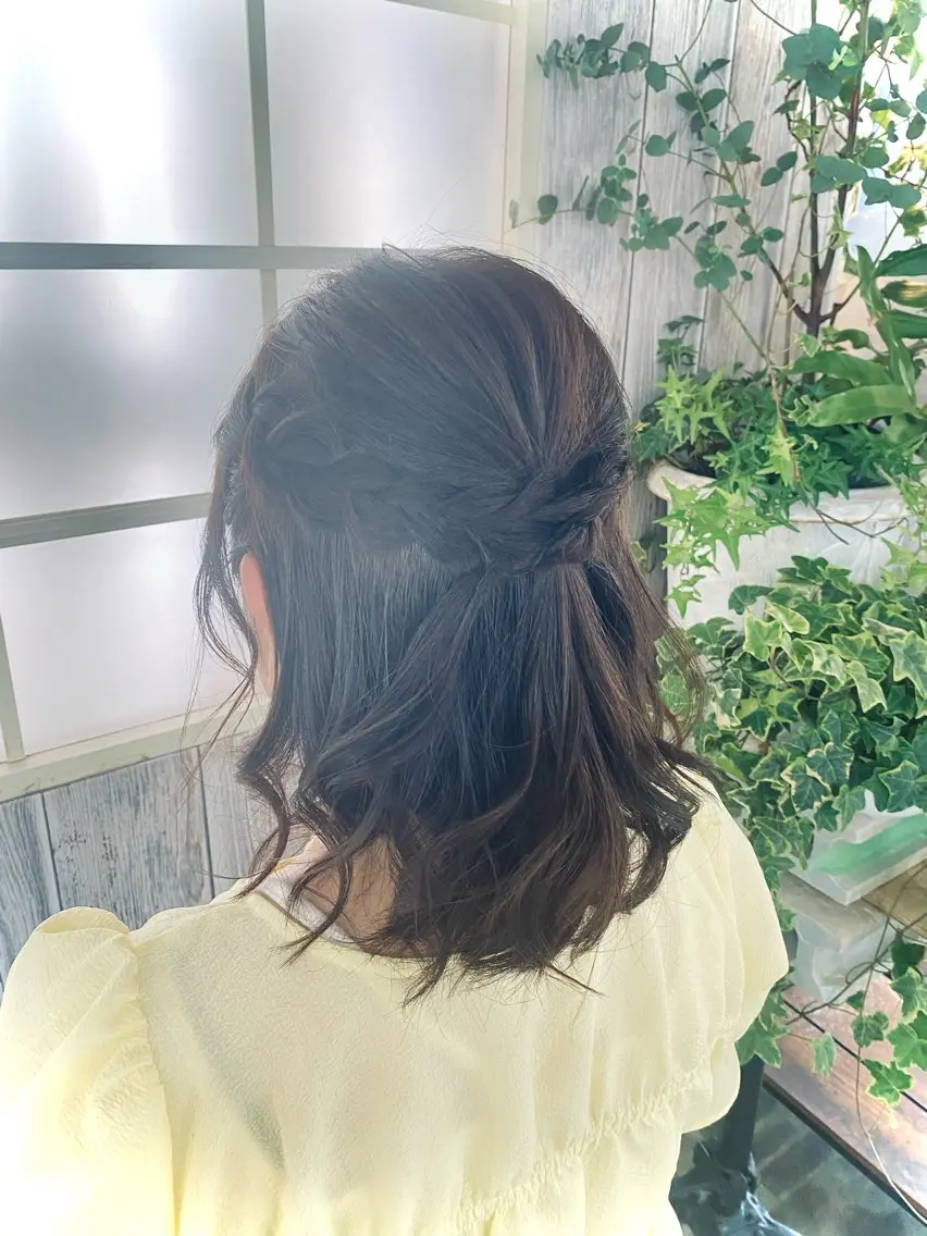 ヘアアレンジ hair make もりした　ゆうのヘアスタイル
