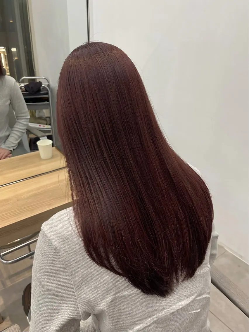 カラー ブラウンカラー ピンクカラー ローズカラー ローズブラウン 透明感カラー🩰 yukiのヘアスタイル
