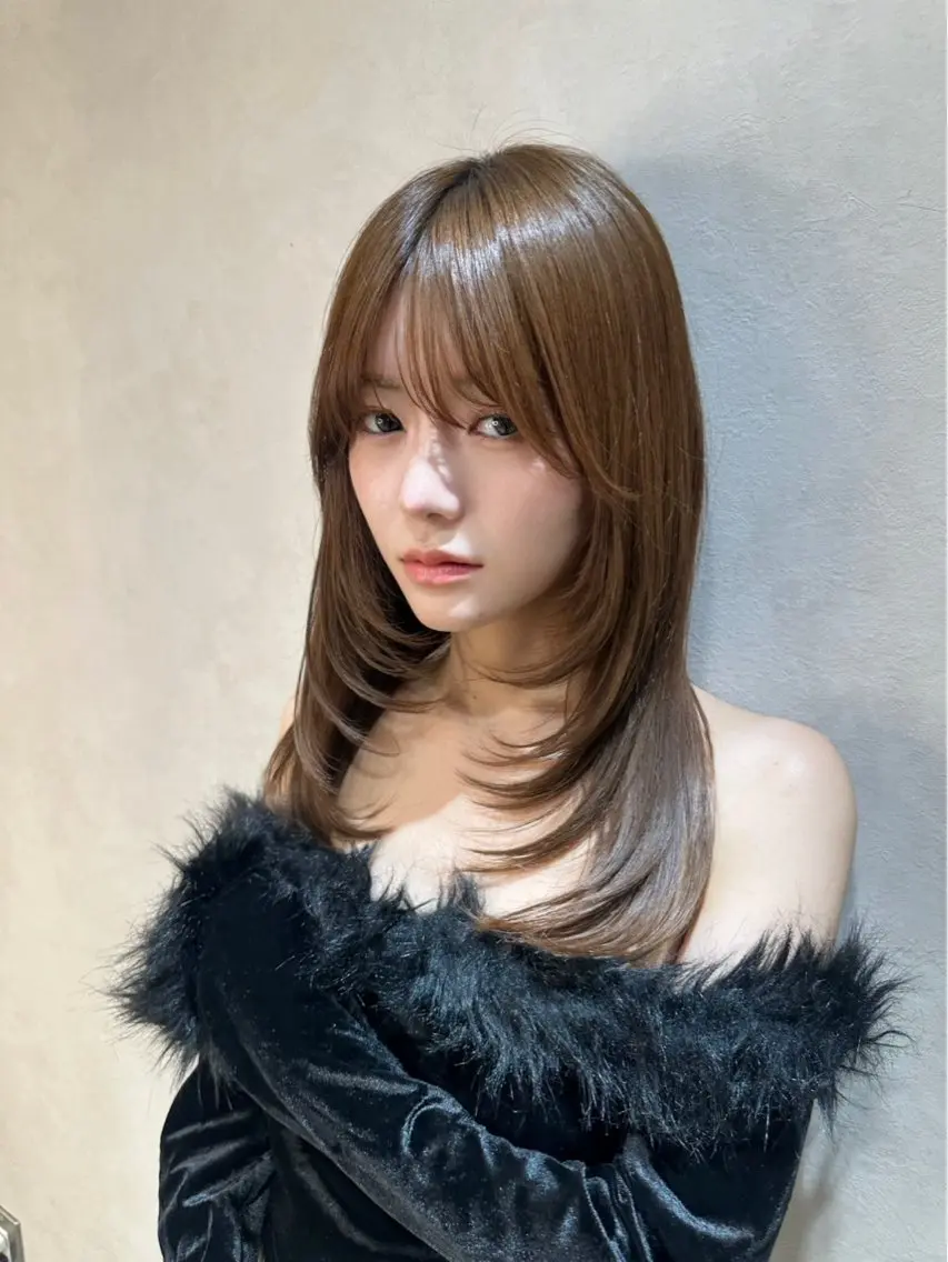 《ご新規様限定🎀》カット×髪質改善スチームトリートメント✨【ウォータートリートメント付き🫧】韓国ヘア🇰🇷の写真
