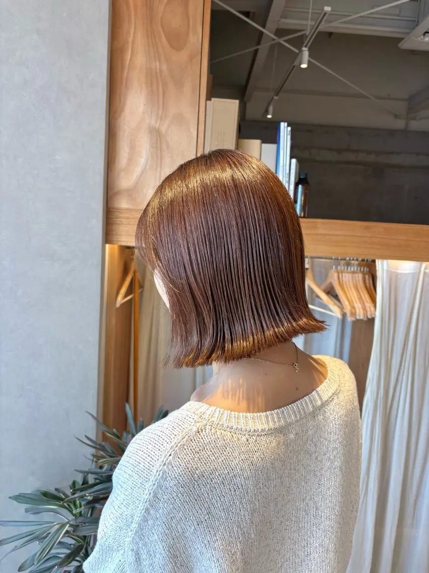 ショート カラー カット ヘアカラー トリートメント manami / muku.のヘアスタイル