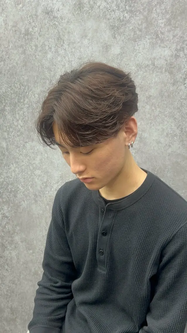 パーマ メンズ カット パーマ パーマ支持率No.1 ❤️🔥安成弾のヘアスタイル
