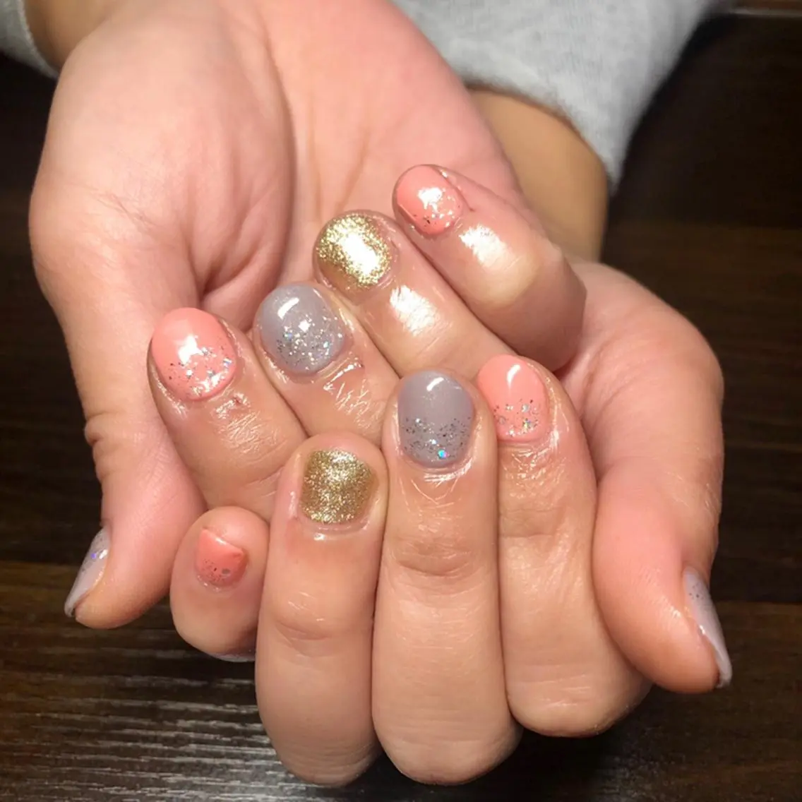 ネイル ラメ(グリッター) luana nailのネイルデザイン