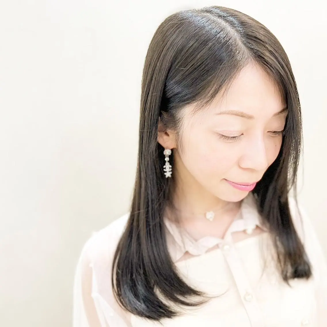 ロング カラー ヘアアレンジ かなざわ あかりのヘアスタイル