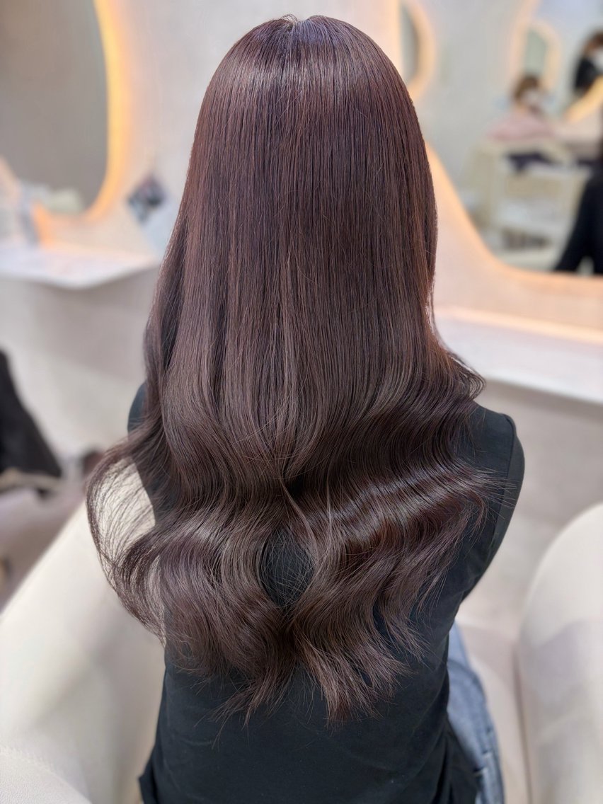 ロング カット ヘアカラー 透明感×ワンホン 🎀RUI🪄︎︎のヘアスタイル