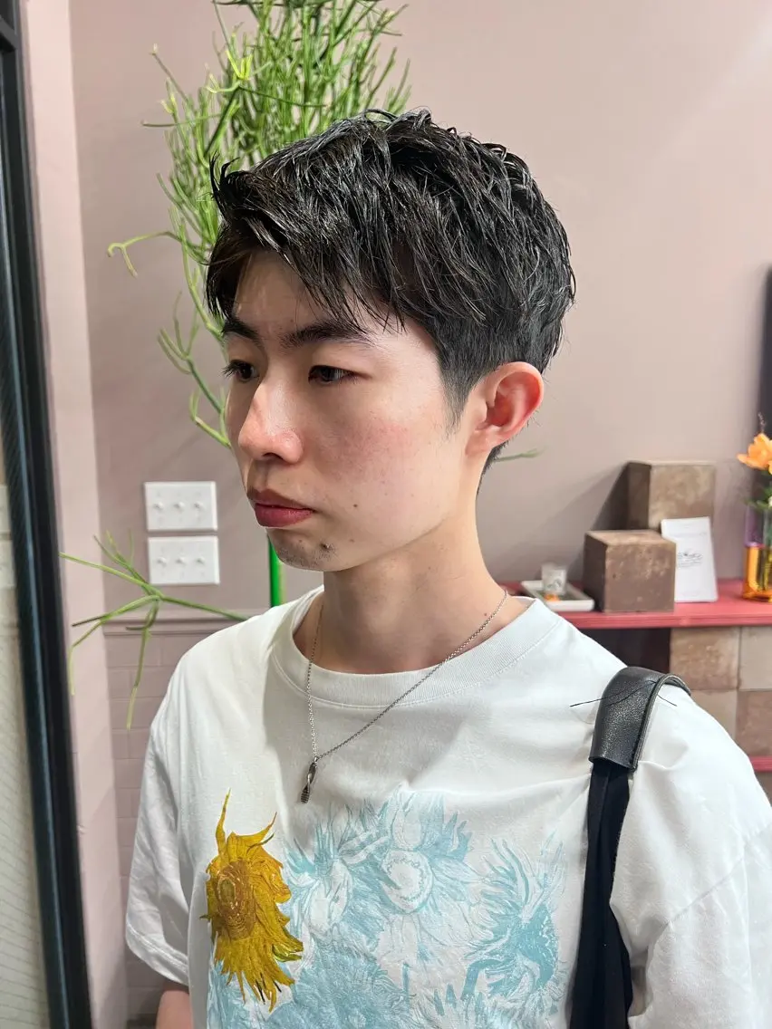 ショート メンズ カット 小笠原悠斗 /メンズヘアのヘアスタイル