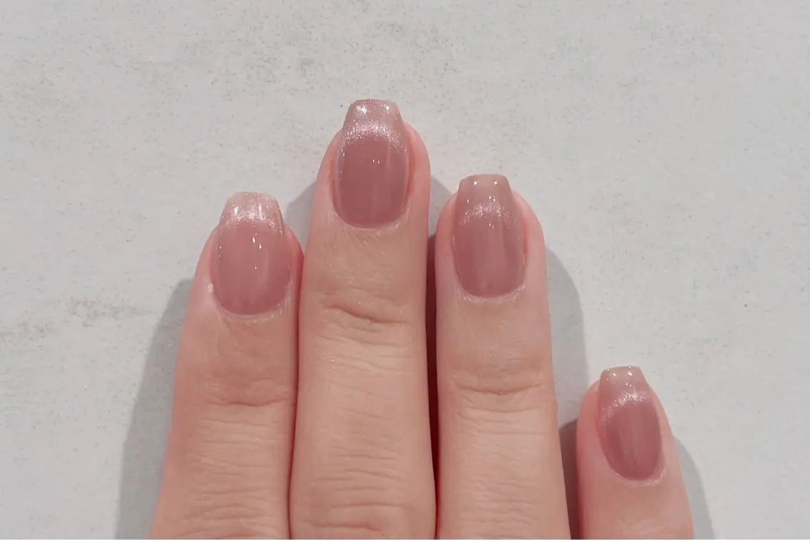 【オフ込み】マグネット🧲ネイル♡の写真