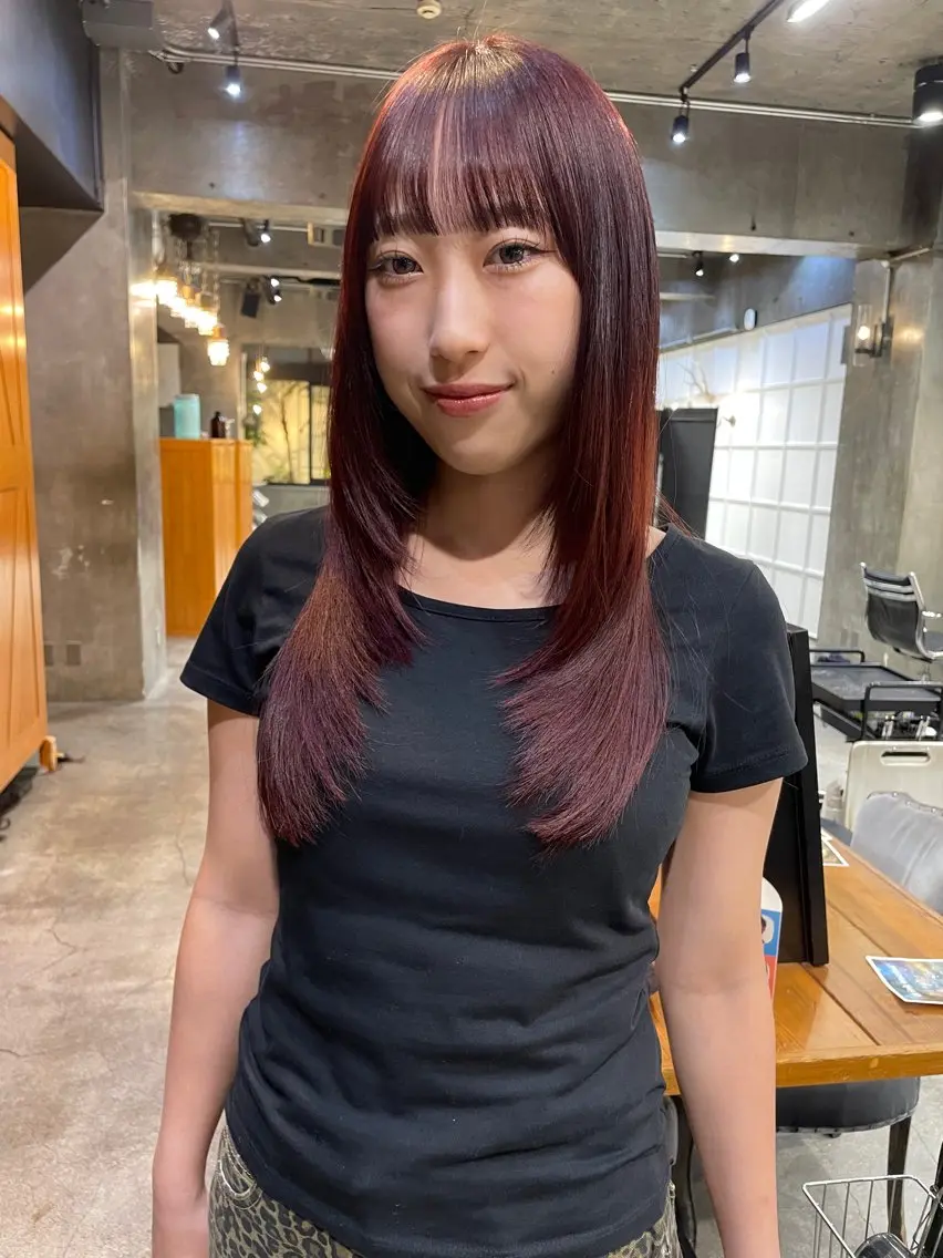 ロング カラー カット ヘアカラー トリートメント 似合わせカラー / レイヤーMADOKAのヘアスタイル