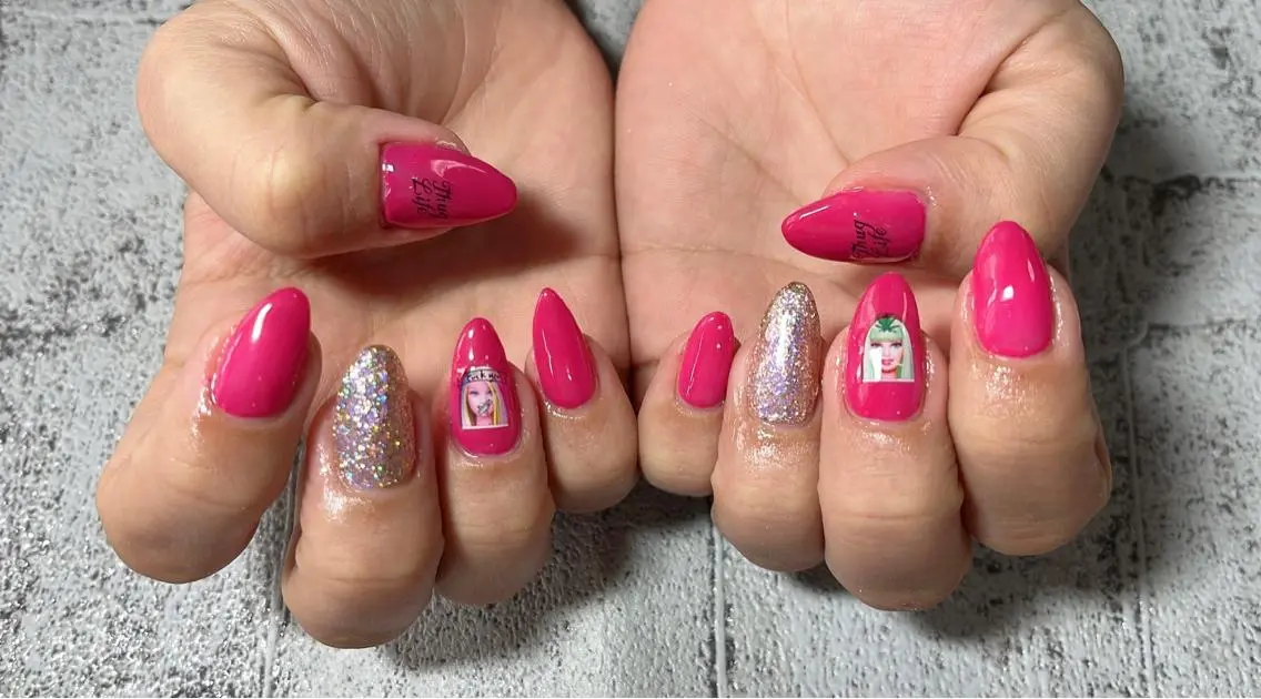 ネイル ラメ(グリッター) ワンカラーネイル Mimi Nailのネイルデザイン
