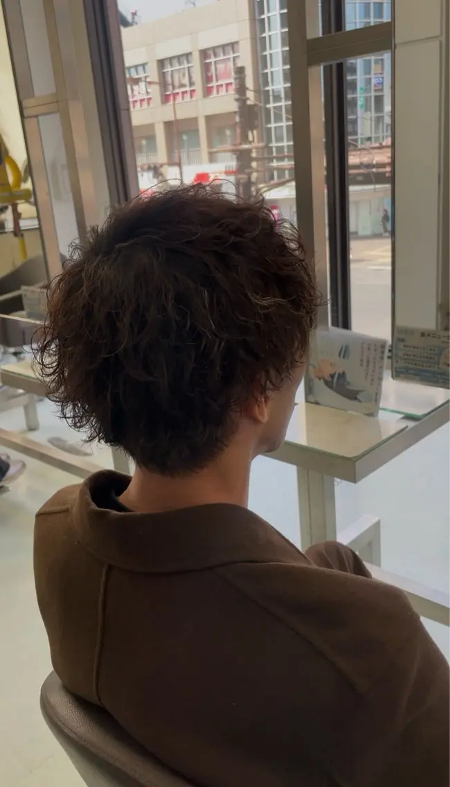 パーマ メンズ メンズパーマ ✨似合わせ特化美容師 WILL上村 拳吾のヘアスタイル