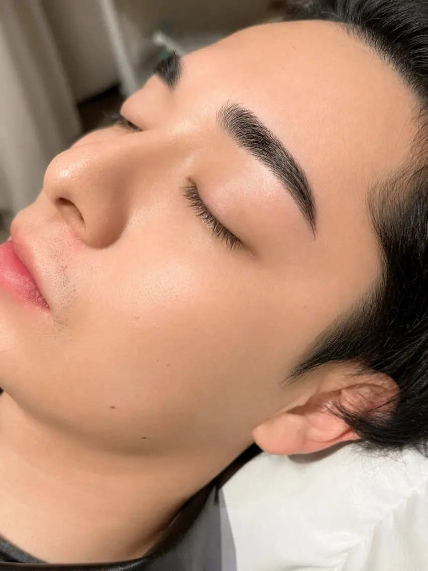 メンズ アイブロウ ワックス脱毛 Re+ HIROYOのマツエク・マツパデザイン