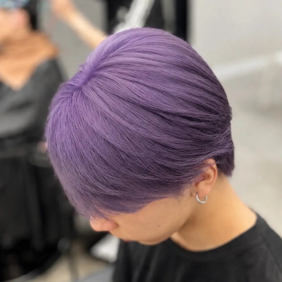 カラー メンズ ヘアカラー トリートメント chinatsu 渋谷/ハイトーンのヘアスタイル