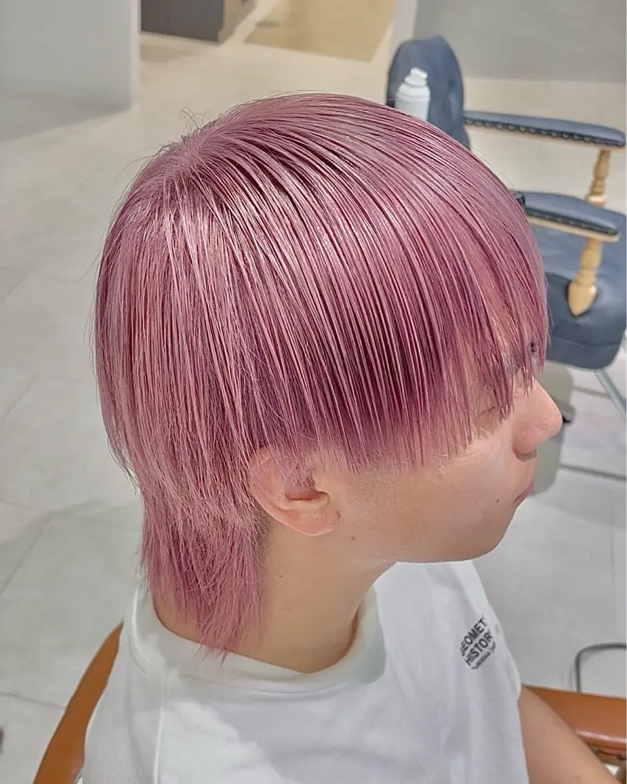 ブリーチリタッチ×カラーの写真