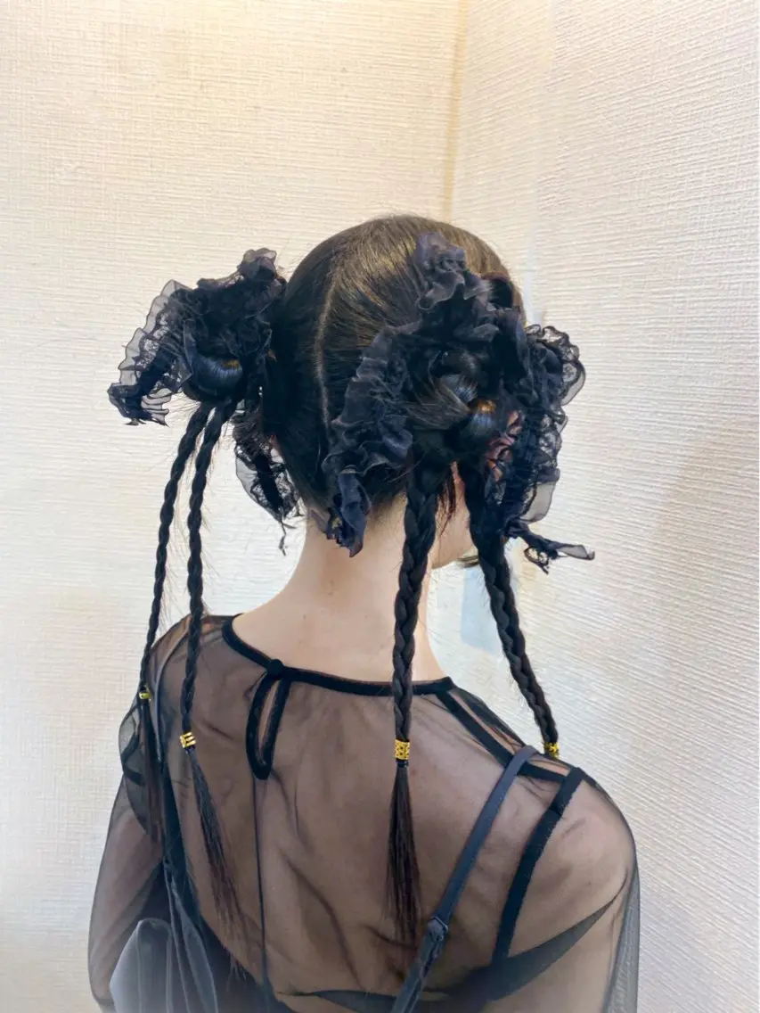 ヘアアレンジ ヘアセット hair make もりした ゆうのヘアスタイル