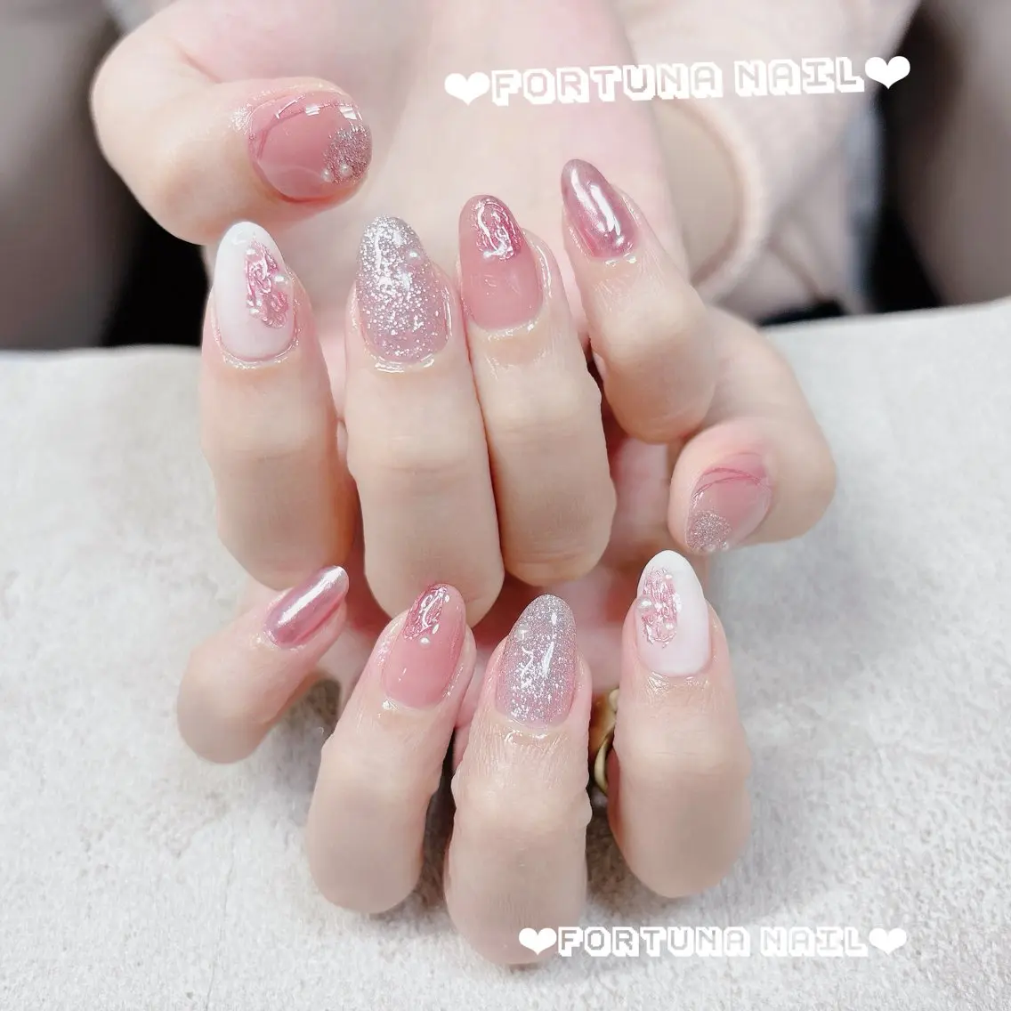 ネイル Nail •Head スパFortunaのネイルデザイン