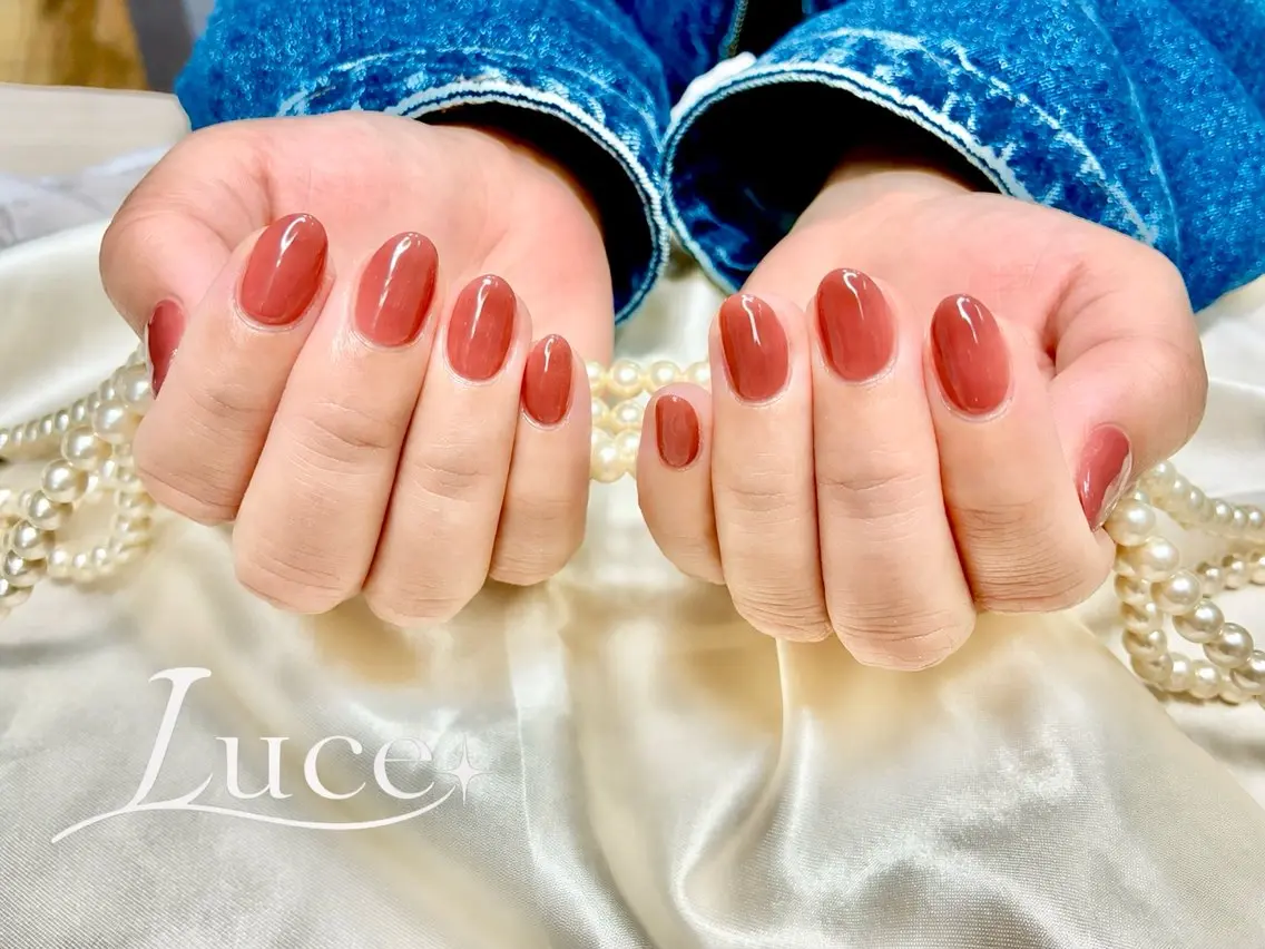 ネイル ワンカラーネイル NAIL Luceのネイルデザイン