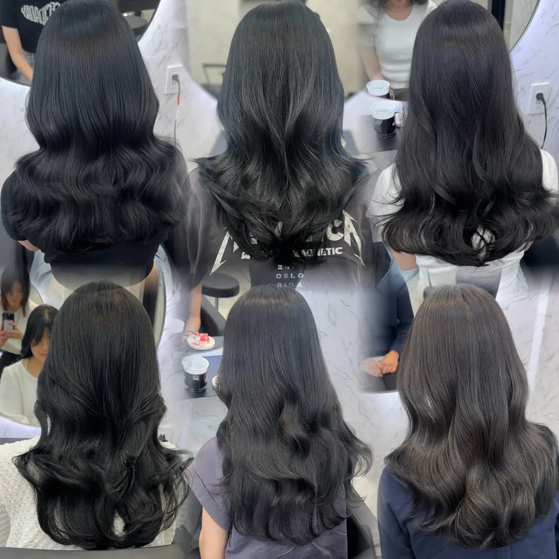 ロング カラー 遠藤沙也加 /レイヤーカットのヘアスタイル