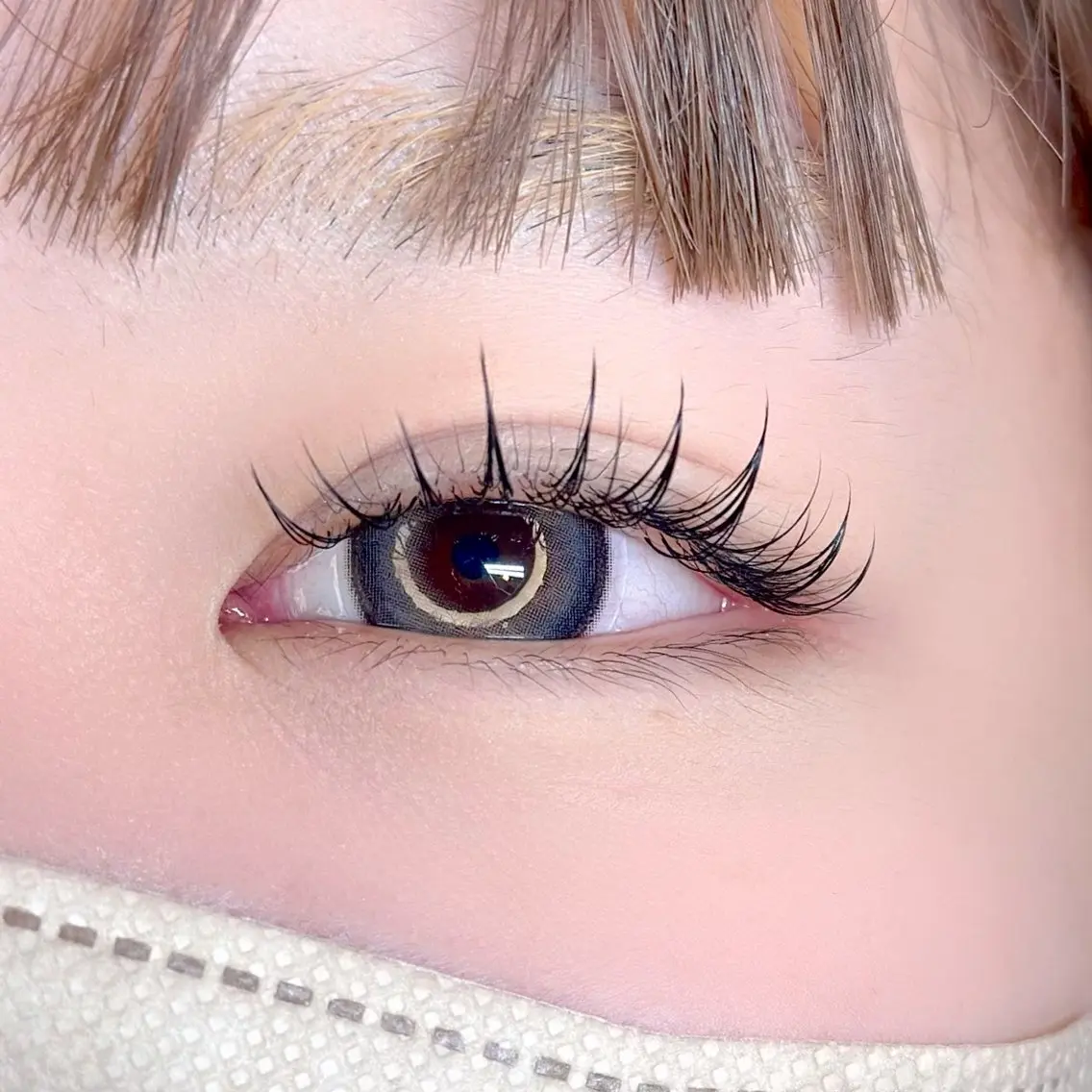 マツエク・マツパ フラットラッシュ ella eyelashのマツエク・マツパデザイン