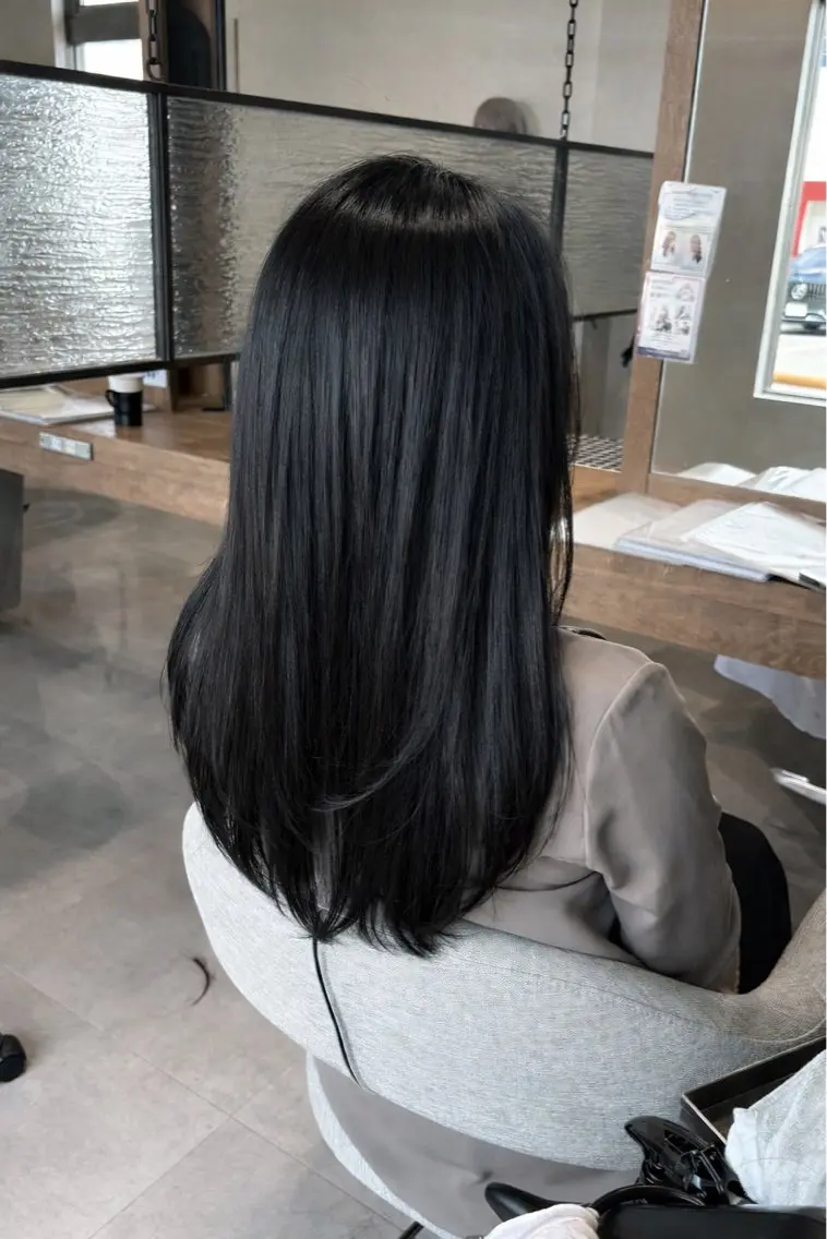 ロング ロングレイヤー レイヤーカット ロング カット トリートメント Zina.金上美玲 ✲Layer✲南船橋のヘアスタイル