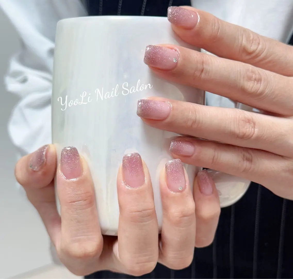 ネイル アートネイル フットネイル ジェルネイル ニュアンスネイル パラジェル ハンドネイル 🎀🎀YooLi Nail Salonのネイルデザイン