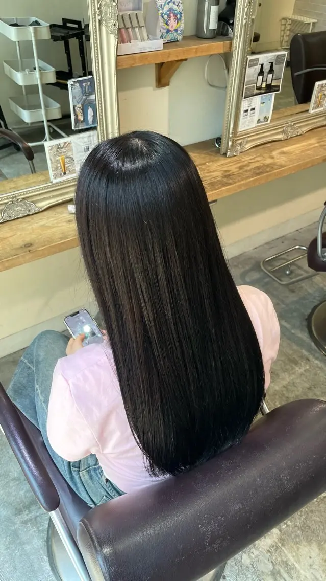ロング カラー ヘアカラー 風音 🍎のヘアスタイル