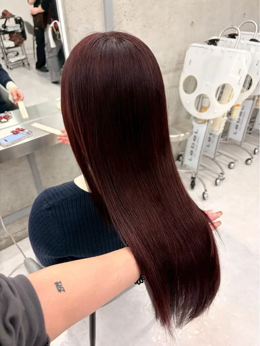 ロング カラー ブラウンカラー 心斎橋/ヘアカラー いけちゃんのヘアスタイル