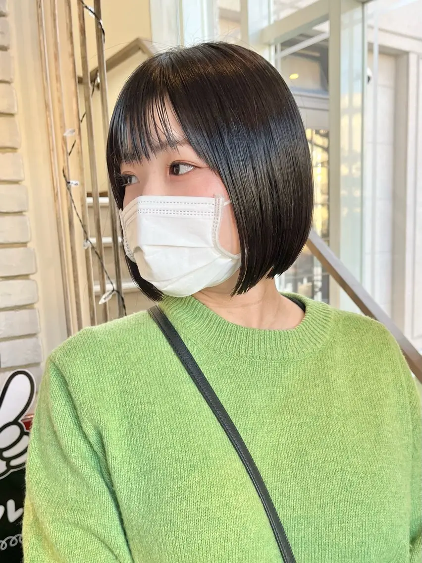 ショート カット 縮毛矯正 ショートヘア特化 石附隼士のヘアスタイル