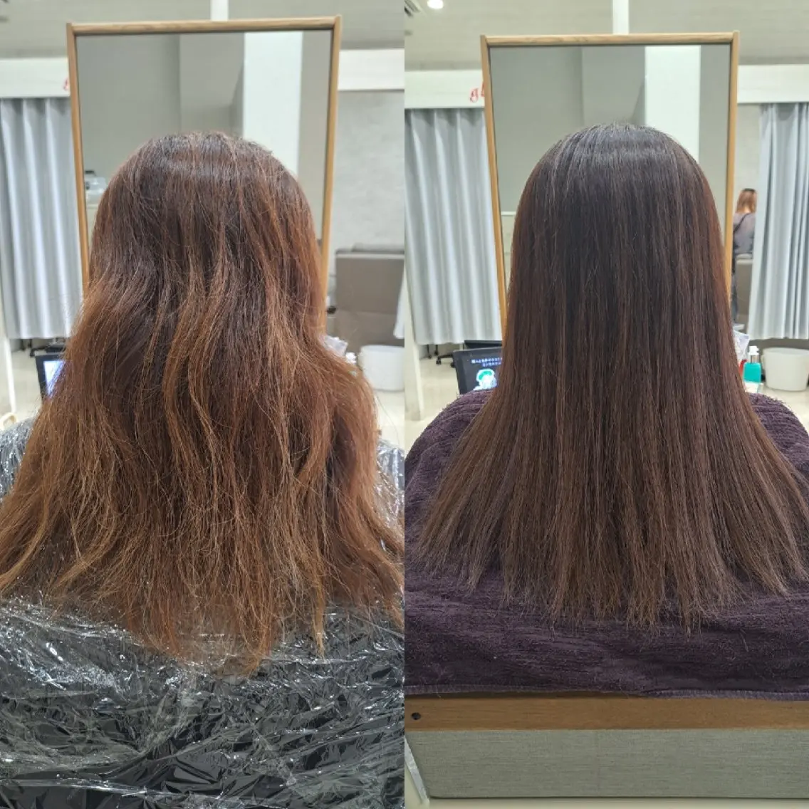 フルカラー❤️‍🔥髪質改善トリートメント💇ヘッドスパ付の写真
