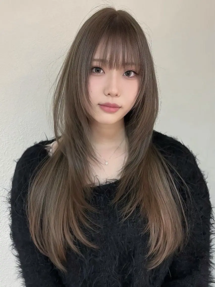 ロング カラー Miyu/モデル募集 /京都烏丸・四条大宮のヘアスタイル