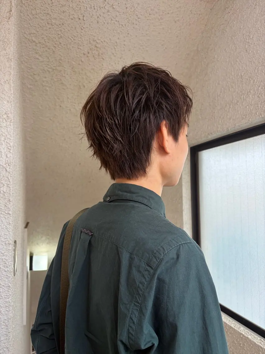 メンズ カット カットパーマ/ レイヤー/ココミ🧚のヘアスタイル