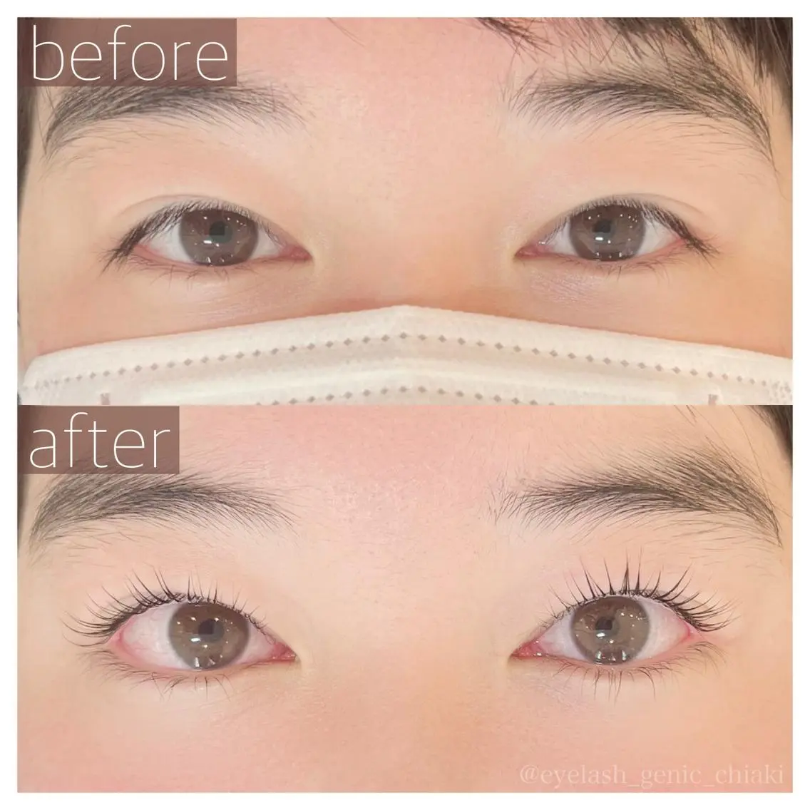 パーマ マツパ Eyelash GENICのマツエク・マツパデザイン