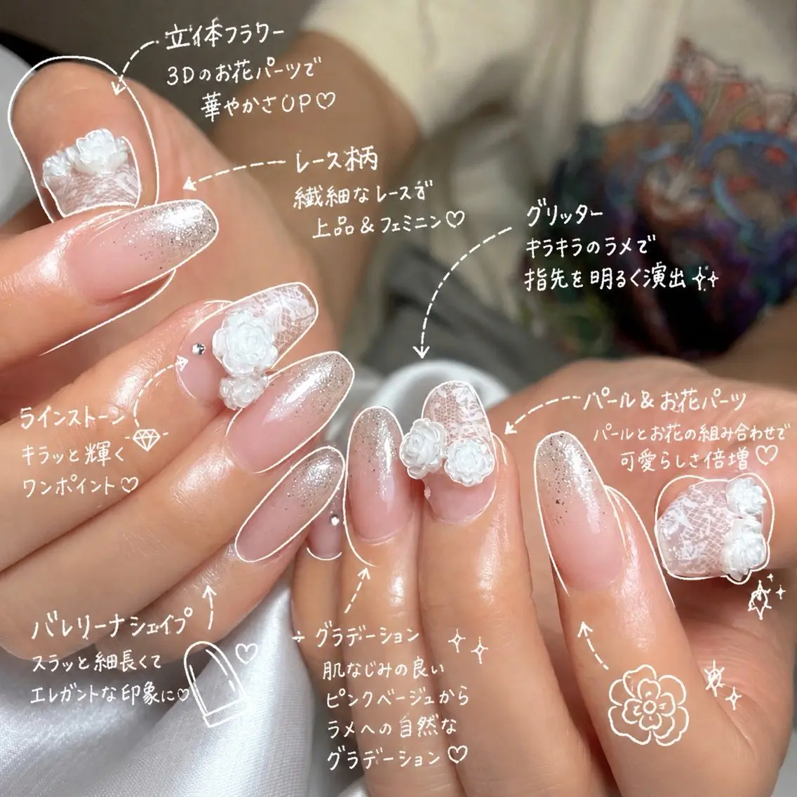 ネイル チークネイル 桜ネイル 長さ出し フットネイル ジェルネイル ハンドネイル XIINH NAIL SALONのネイルデザイン