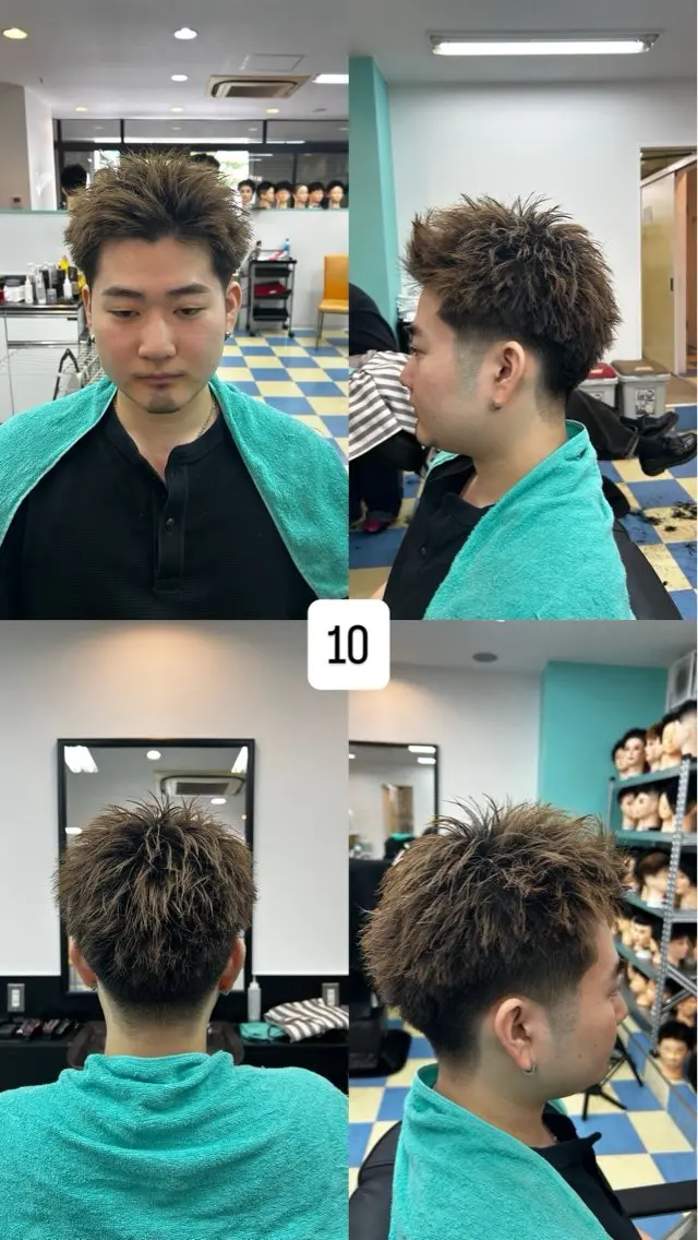 ショート ショートヘア 【メンズ特化】理容師 コウタロウのヘアスタイル