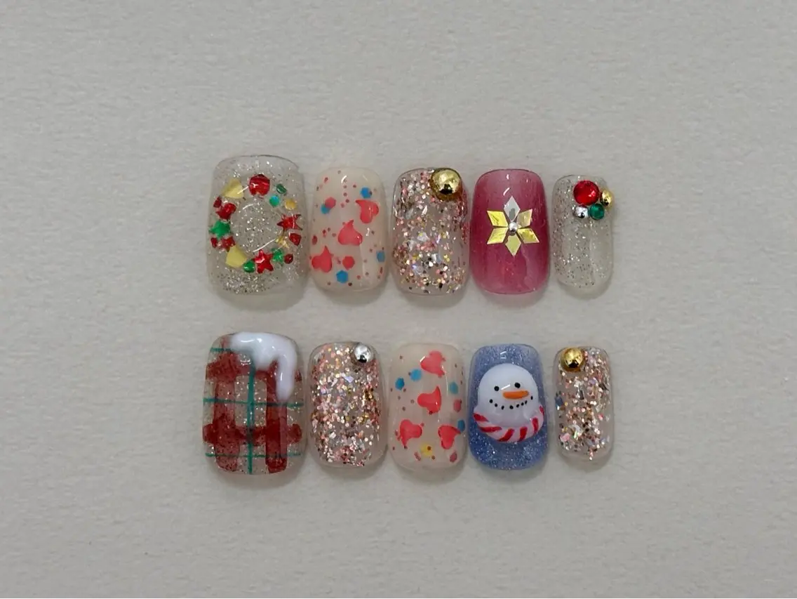ネイル 冬ネイル クリスマス Nail Katoのネイルデザイン