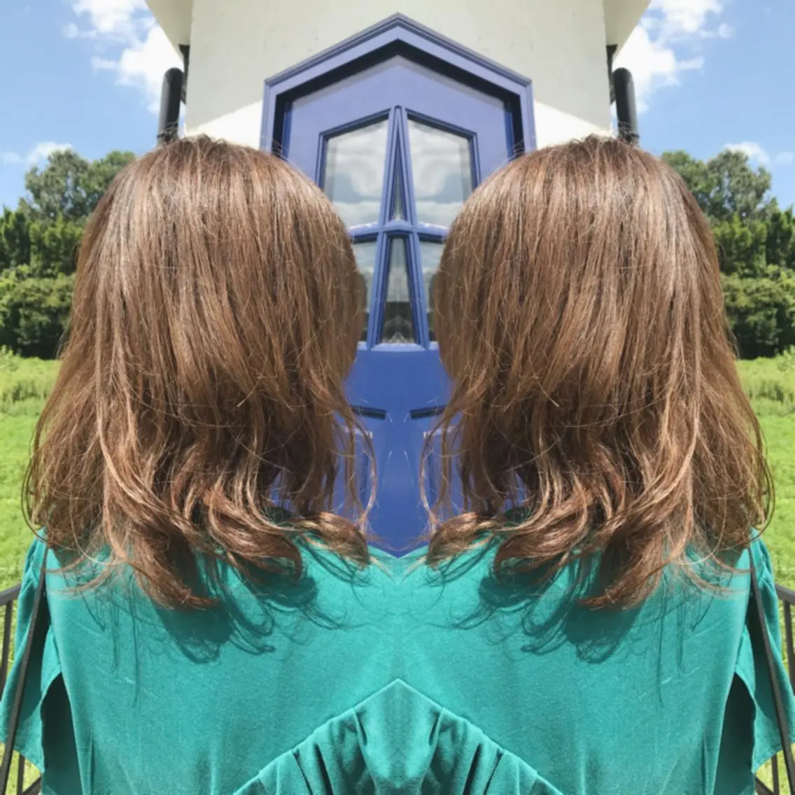 ミディアム カラー 重政 和樹のヘアスタイル