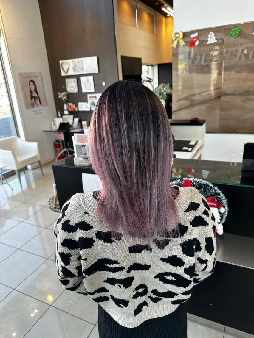 ミディアム カラー 神戸 大輝のヘアスタイル