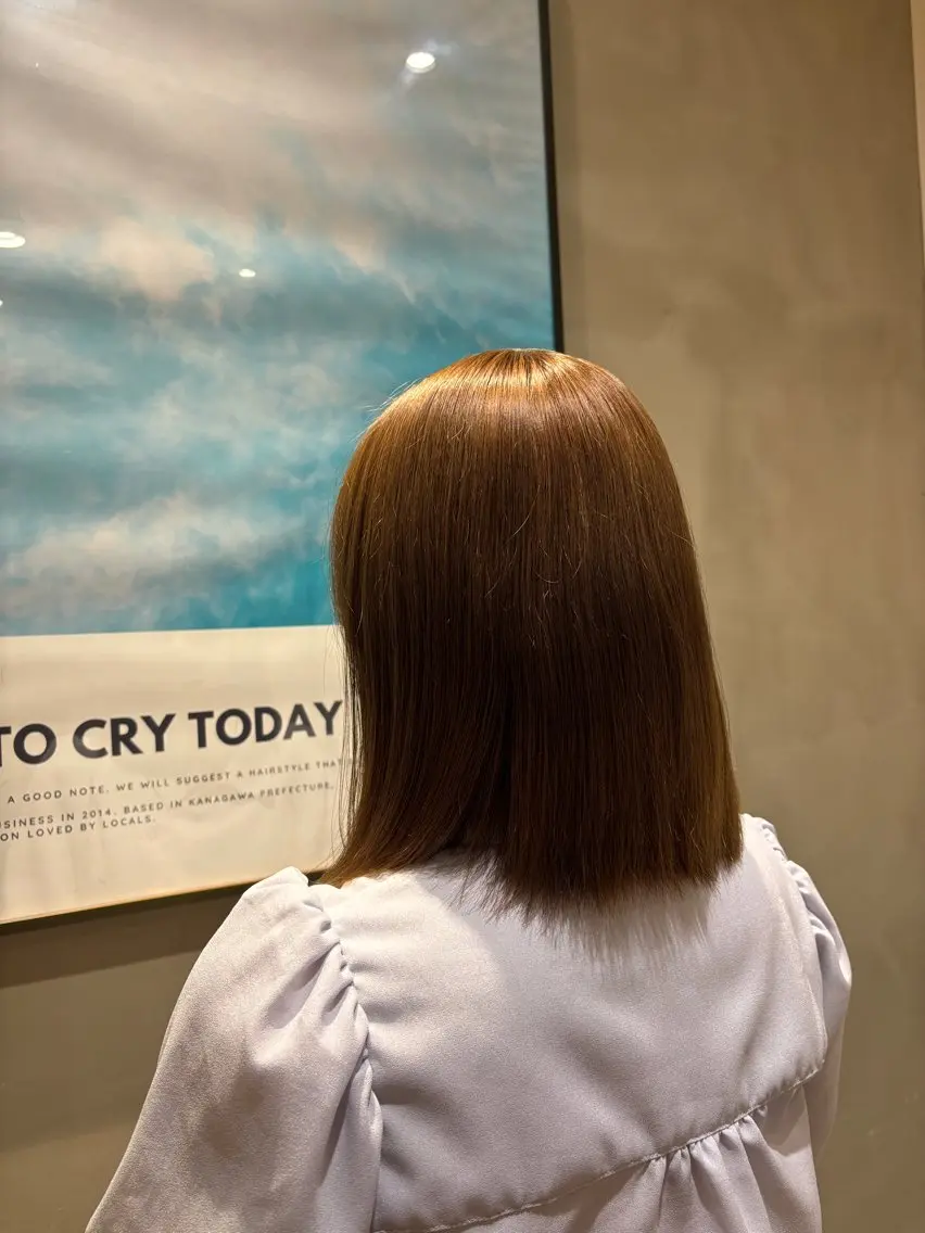 ミディアム ヘアカラー Mana 🫧のヘアスタイル