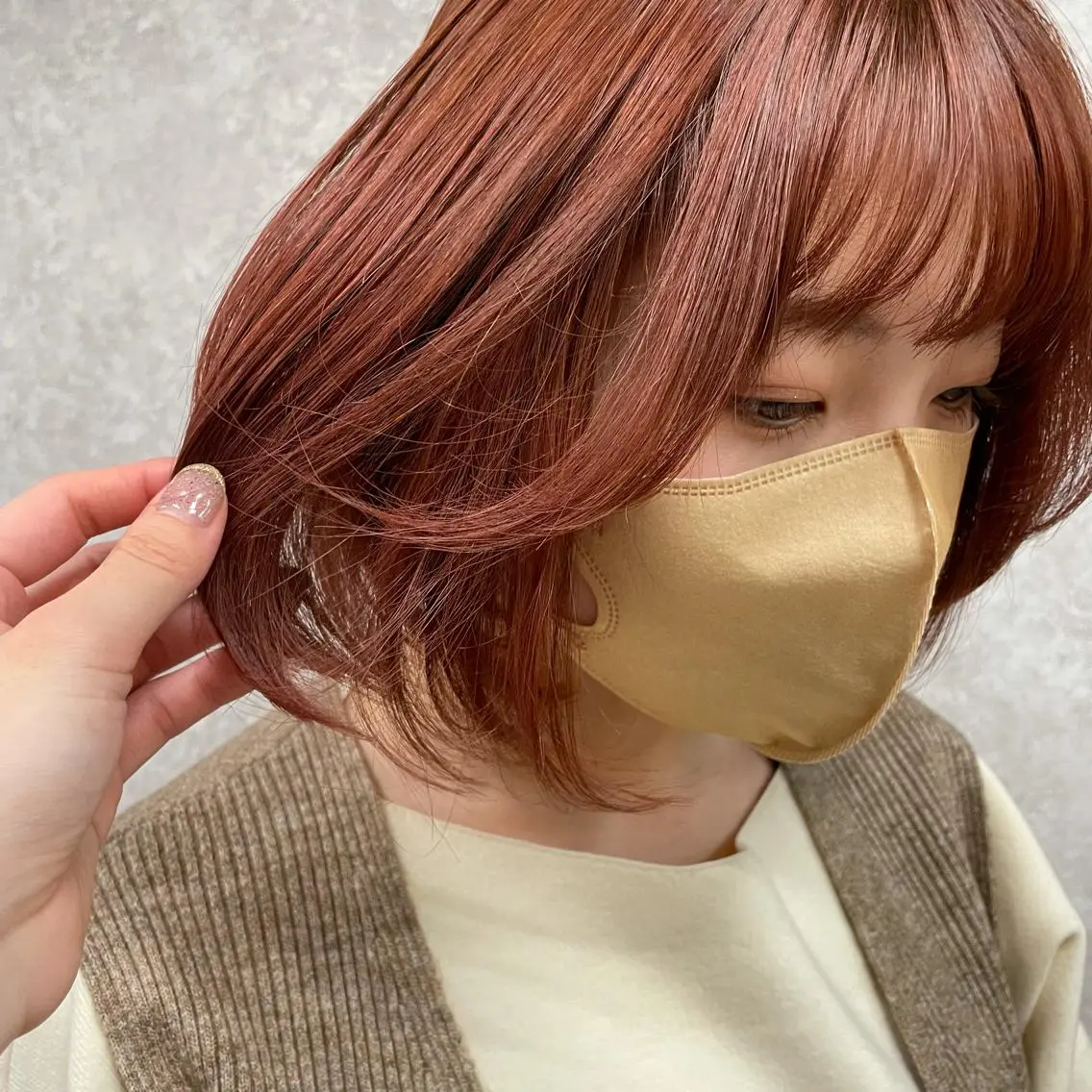 ミディアム カラー ヘアアレンジ 🫧ヒシダアキ taboo.i🫧のヘアスタイル